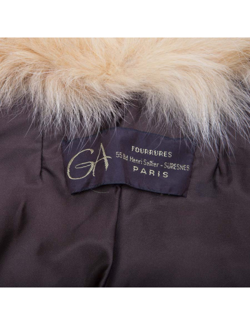 Veste en fourrure sans manches GA 