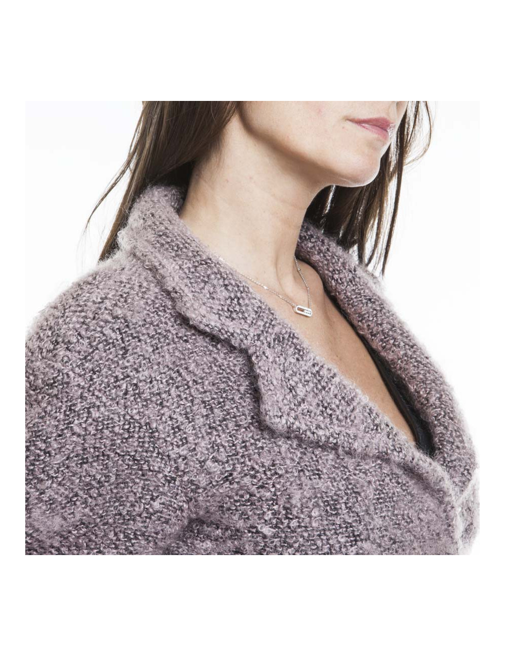 Veste CHANEL T34 en mohair