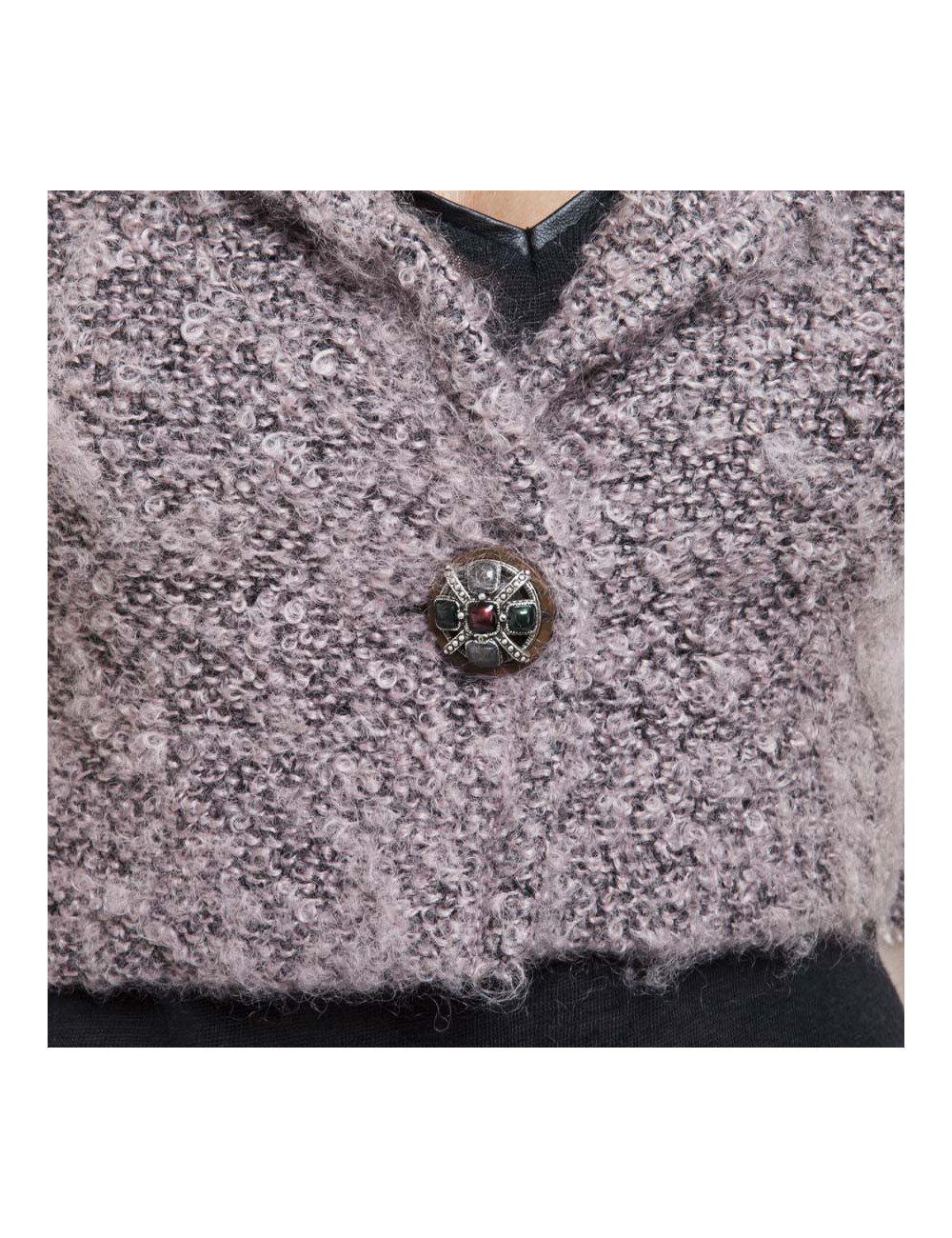 Veste CHANEL T34 en mohair