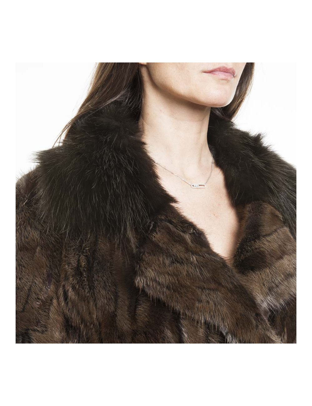 Coat LANVIN "10 years" in fur