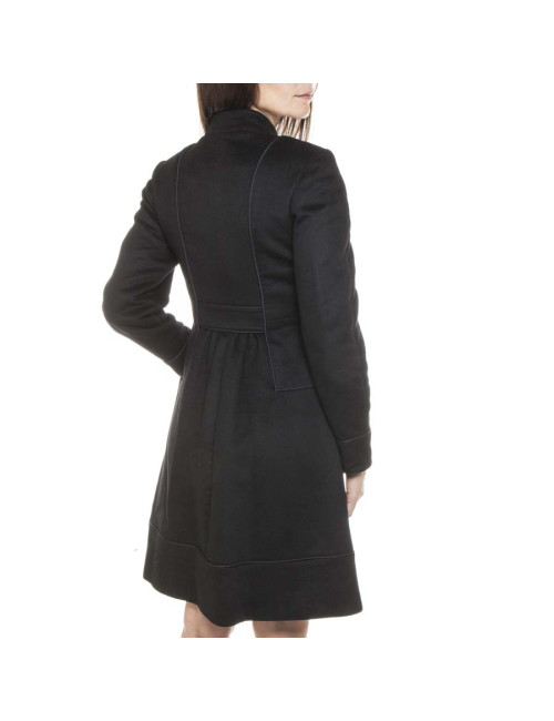 Manteau CHANEL T 34 FR "Paris-Moscou" cachemire noir