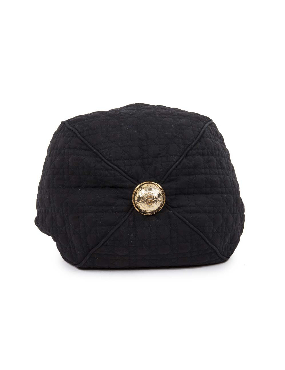 Sac vintage CHRISTIAN DIOR toile noire