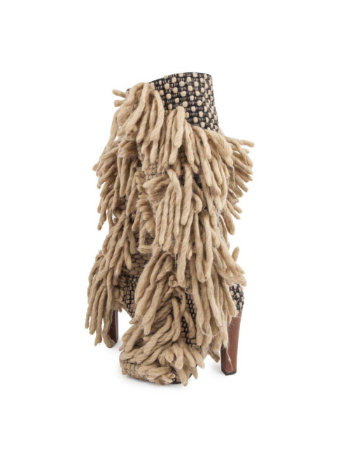 CUSTO boots with fringe T39