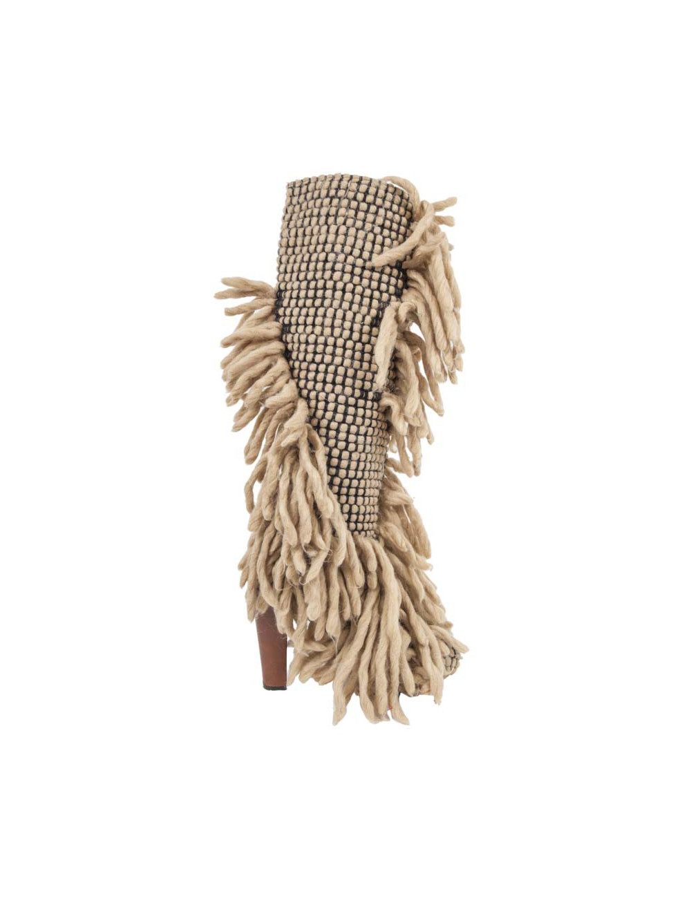 CUSTO boots with fringe T39