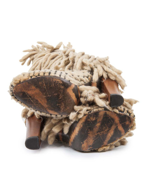 Bottes CUSTO à franges T39