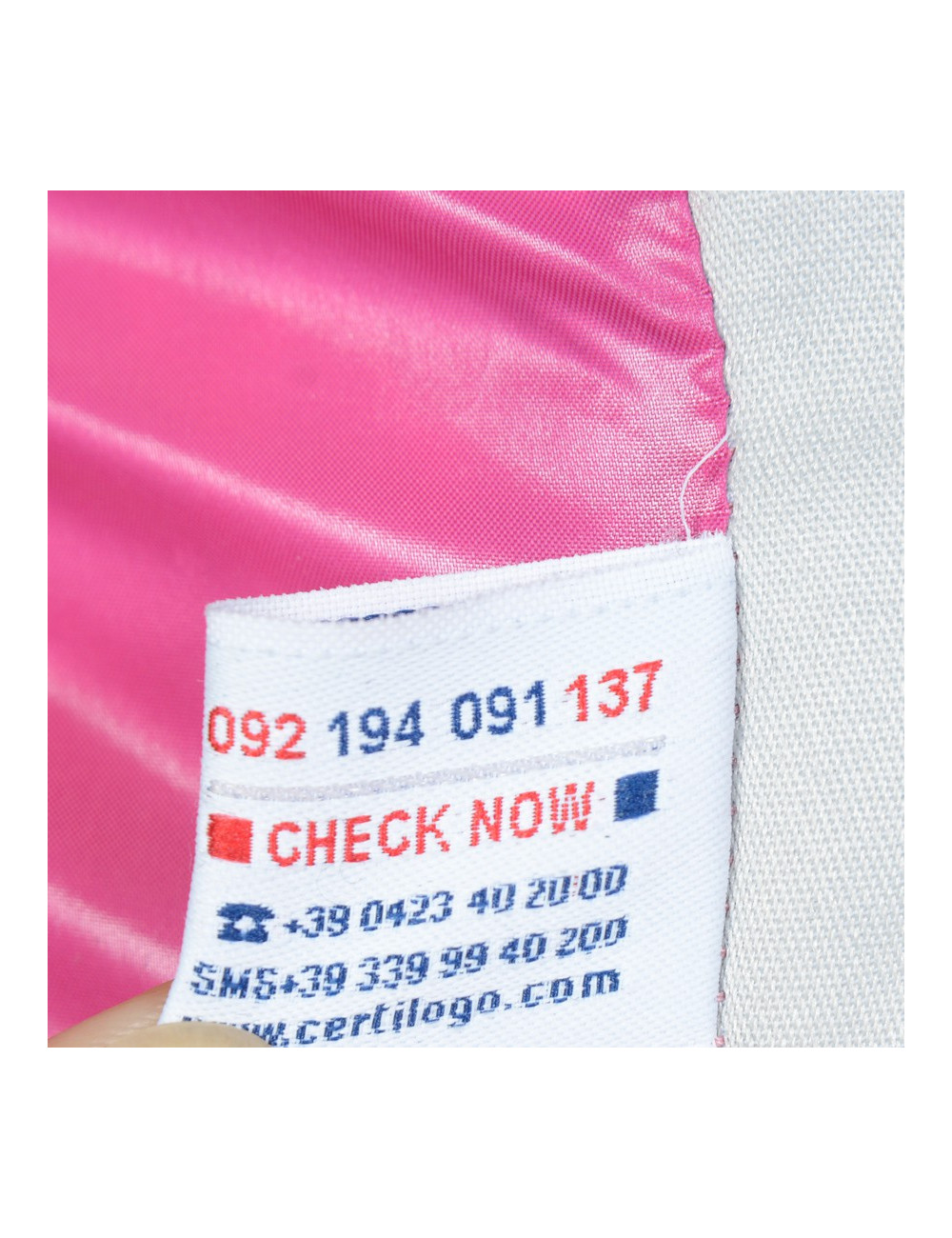 Down jacket MONCLER T0/36 fuschia