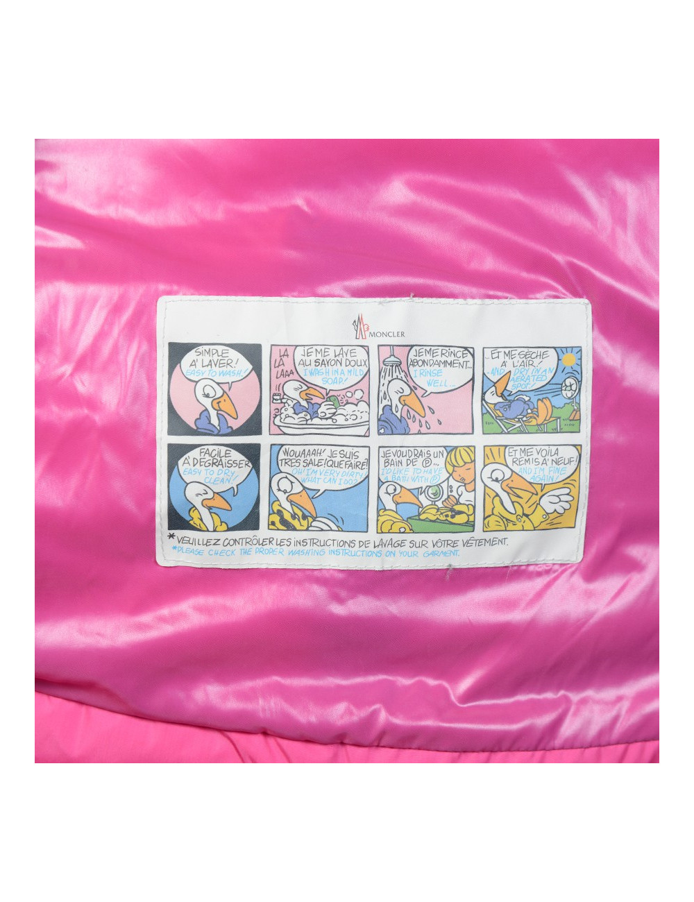 Doudoune MONCLER T0/36 fuschia