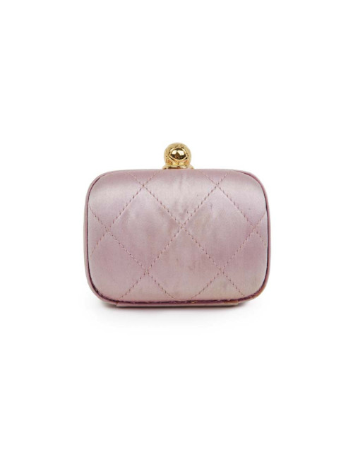  Bonbonnière CHANEL matelassée rose