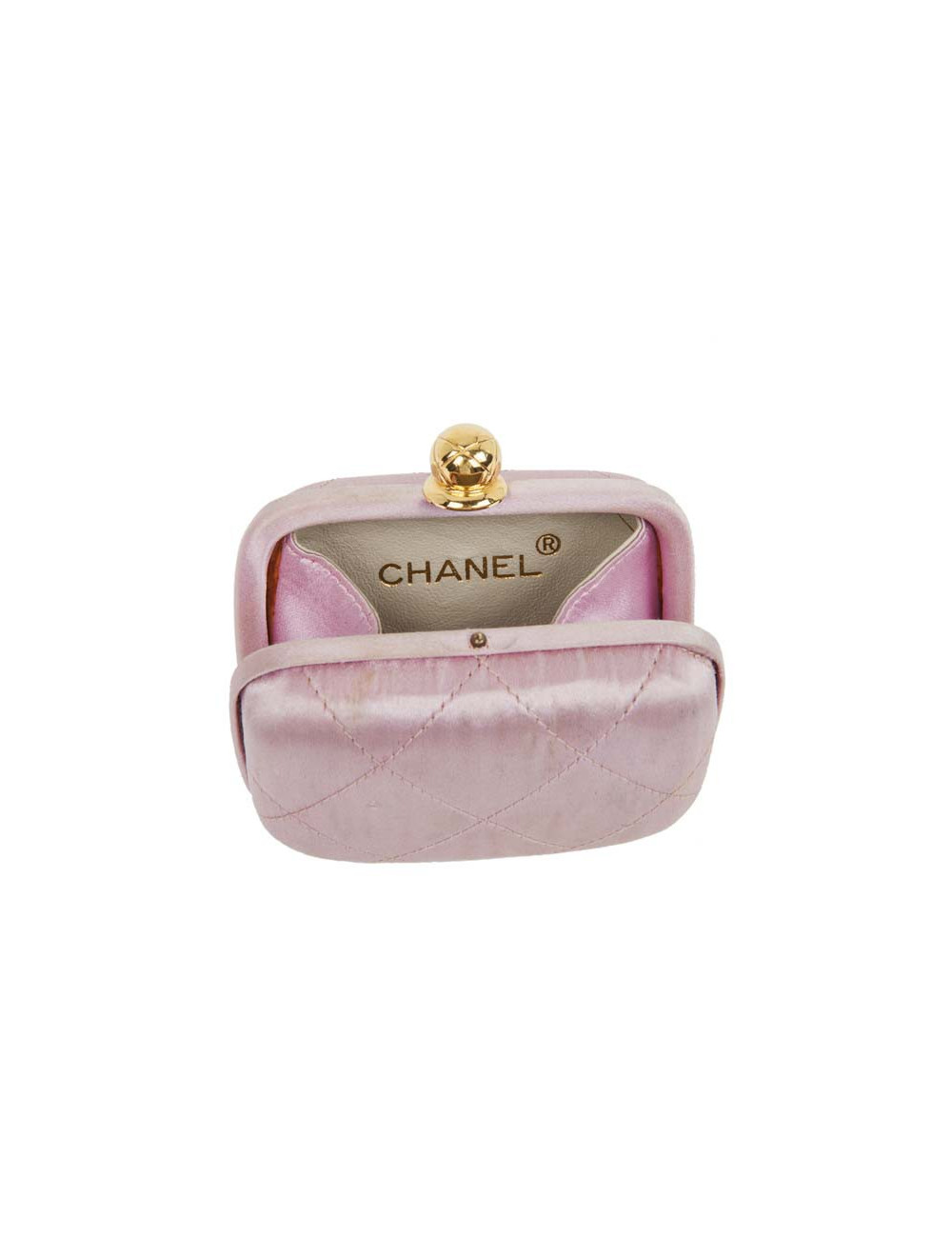  Bonbonnière CHANEL matelassée rose