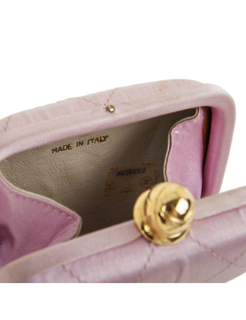 Bonbonnière CHANEL matelassée rose