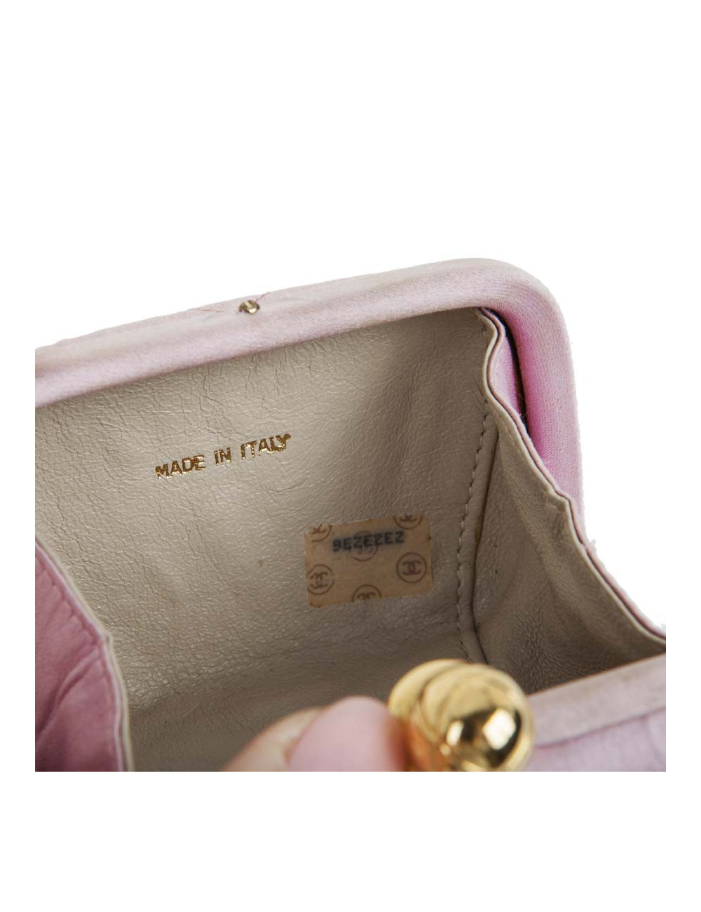  Bonbonnière CHANEL matelassée rose