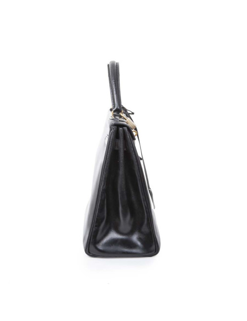  reparation Sac Kelly 32 HERMES cuir box noir