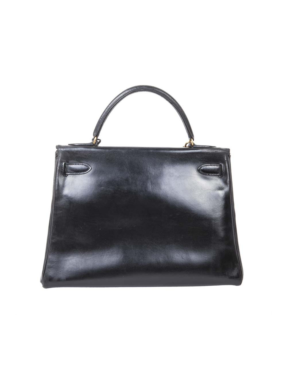  reparation Sac Kelly 32 HERMES cuir box noir