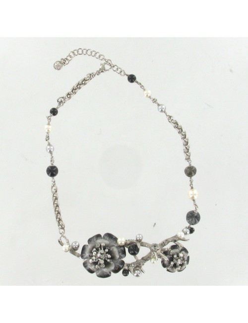 Collier CHANEL branches et camélias