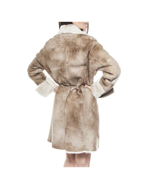 Manteau VENTCOUVERT peau retournée en agneau T3 