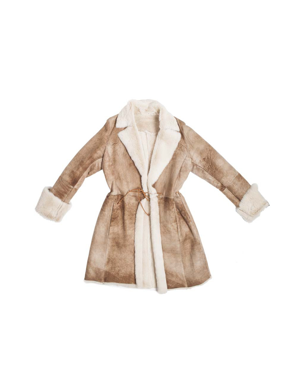 Manteau VENTCOUVERT peau retournée en agneau T3 