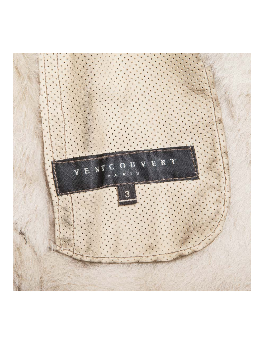 Manteau VENTCOUVERT peau retournée en agneau T3 
