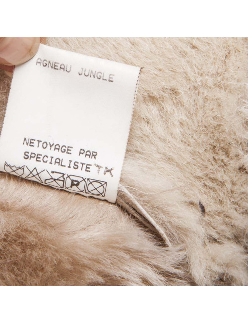 Manteau VENTCOUVERT peau retournée en agneau T3 