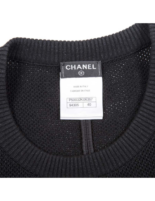 Dress CHANEL T40 Black wool