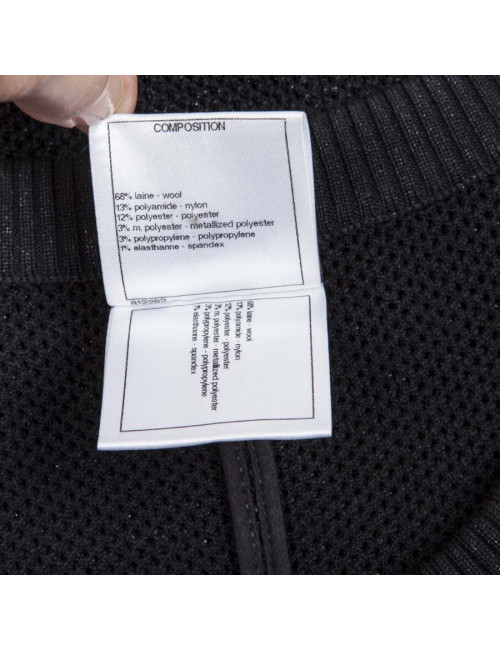 Dress CHANEL T40 Black wool