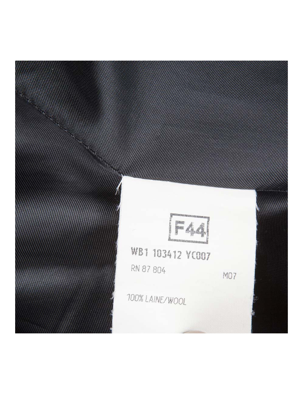 Trench YVES SAINT LAURENT T cachemire noir