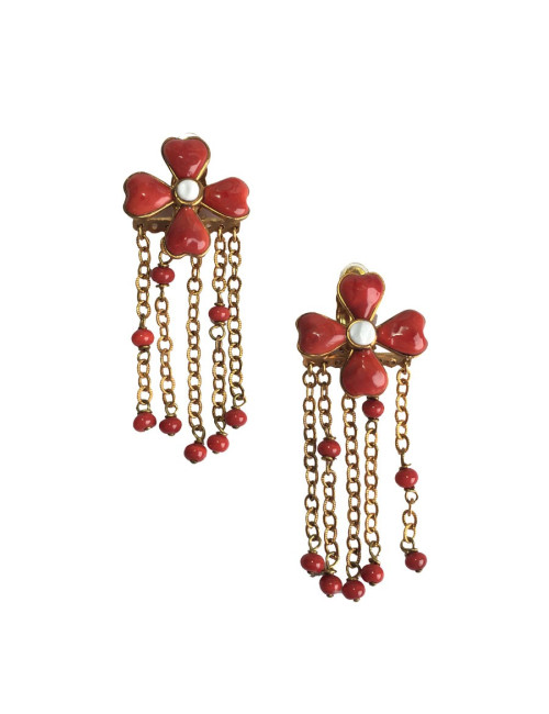 Boucles d'oreilles Clips MARGUERITE DE VALOIS