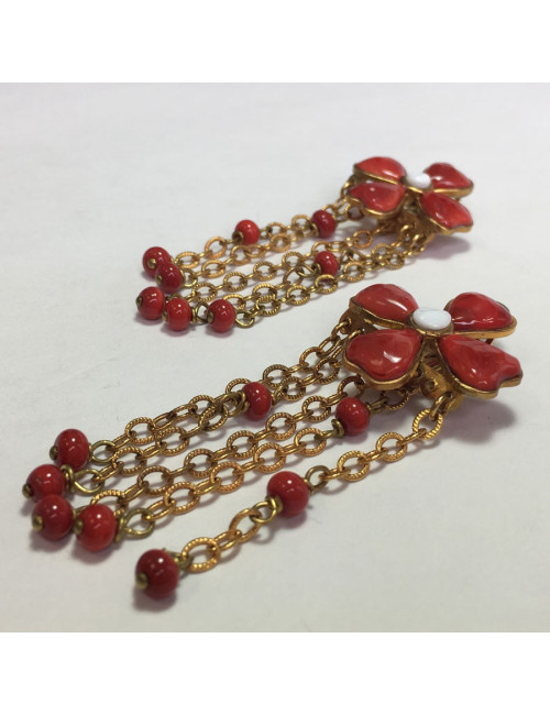 Boucles d'oreilles Clips MARGUERITE DE VALOIS