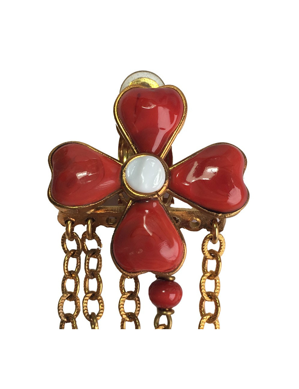 Boucles d'oreilles Clips MARGUERITE DE VALOIS