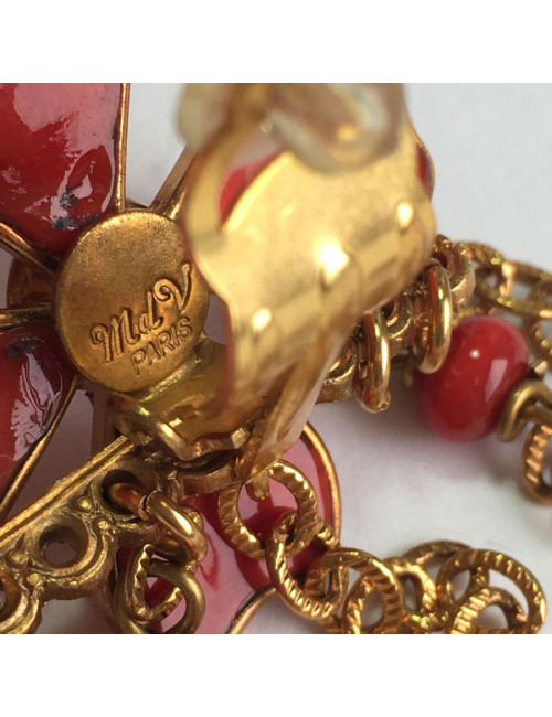 Boucles d'oreilles Clips MARGUERITE DE VALOIS