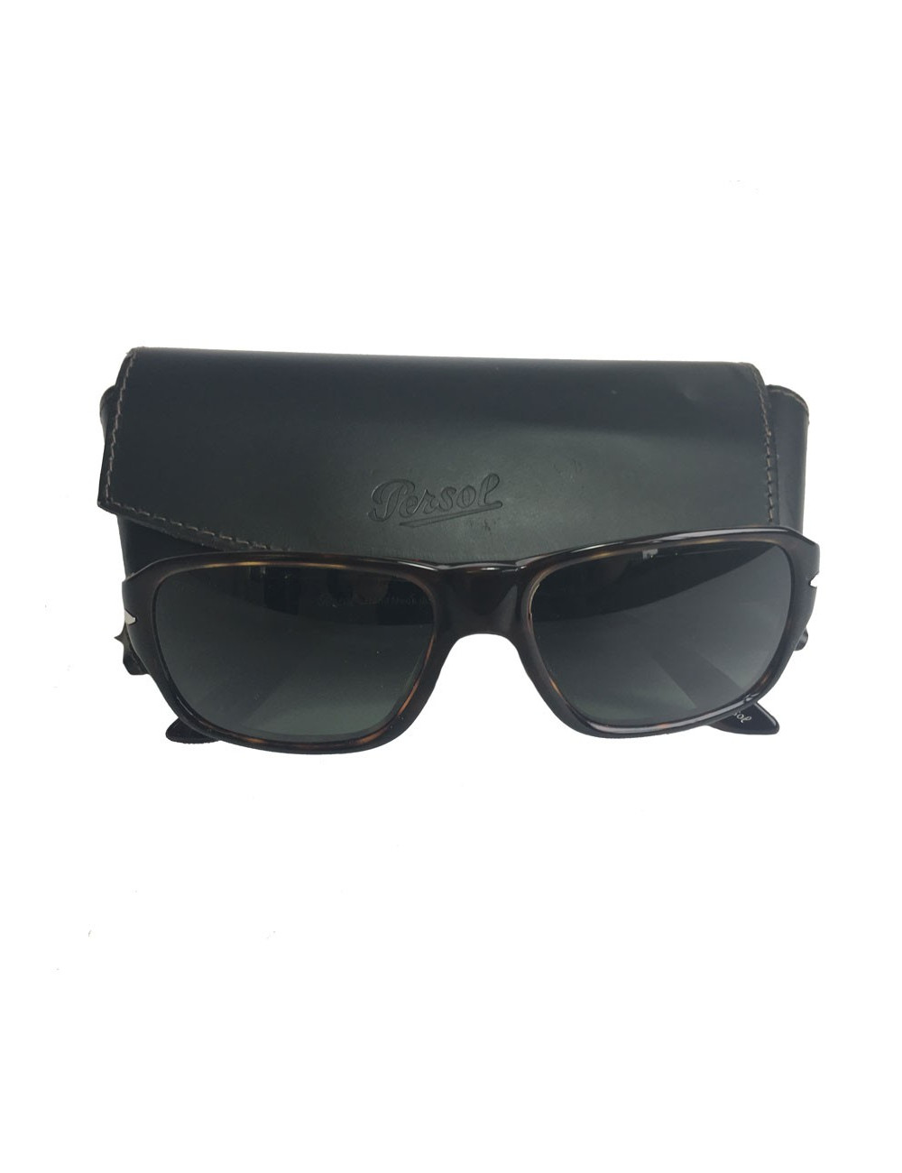 Lunettes de soleil PERSOL en plexi couleur écaille de tortue