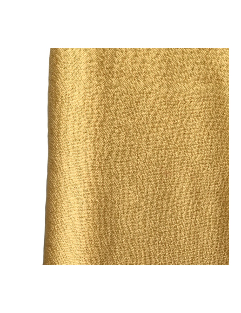 Yellow fringed shawl YVES SAINT LAURENT