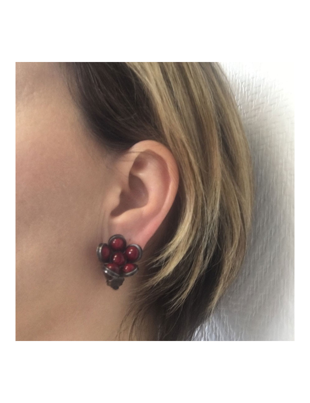 Boucles d'oreilles Clips MARGUERITE DE VALOIS