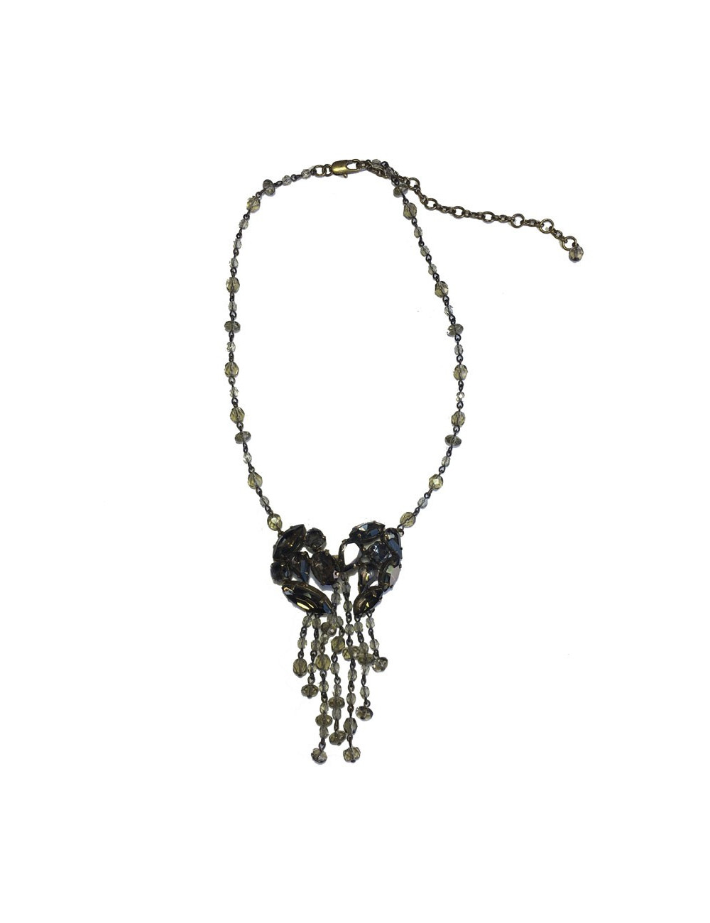 Parure JEAN-PAUL GAULTIER collier et boucles d'oreilles clous