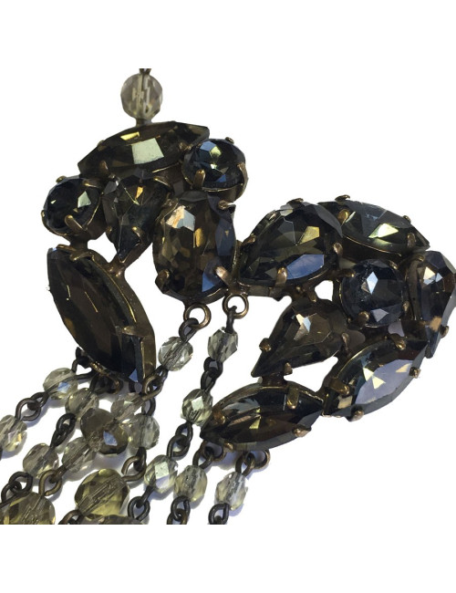 Parure JEAN-PAUL GAULTIER collier et boucles d'oreilles clous