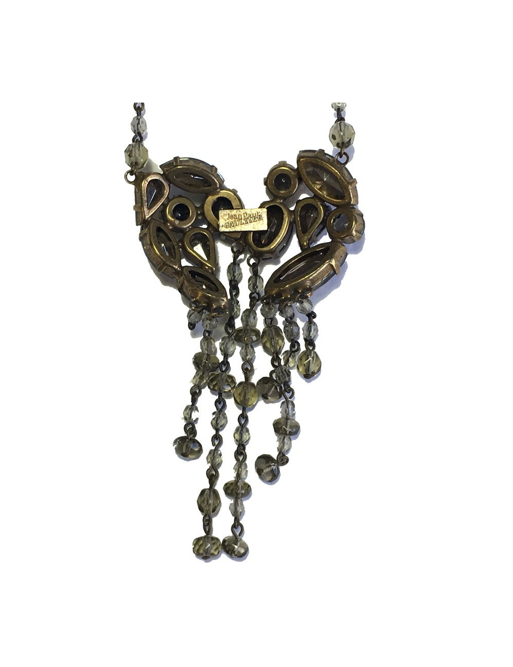 Parure JEAN-PAUL GAULTIER collier et boucles d'oreilles clous