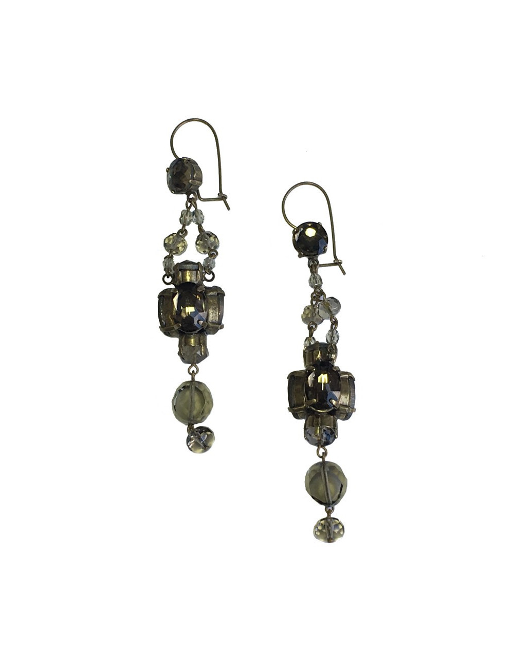 Parure JEAN-PAUL GAULTIER collier et boucles d'oreilles clous