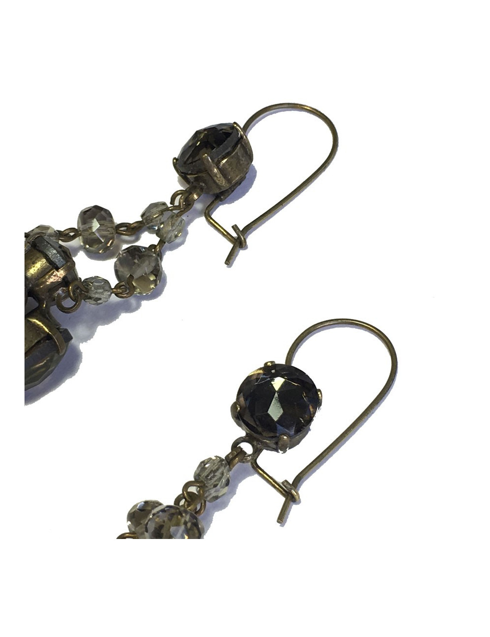 Parure JEAN-PAUL GAULTIER collier et boucles d'oreilles clous