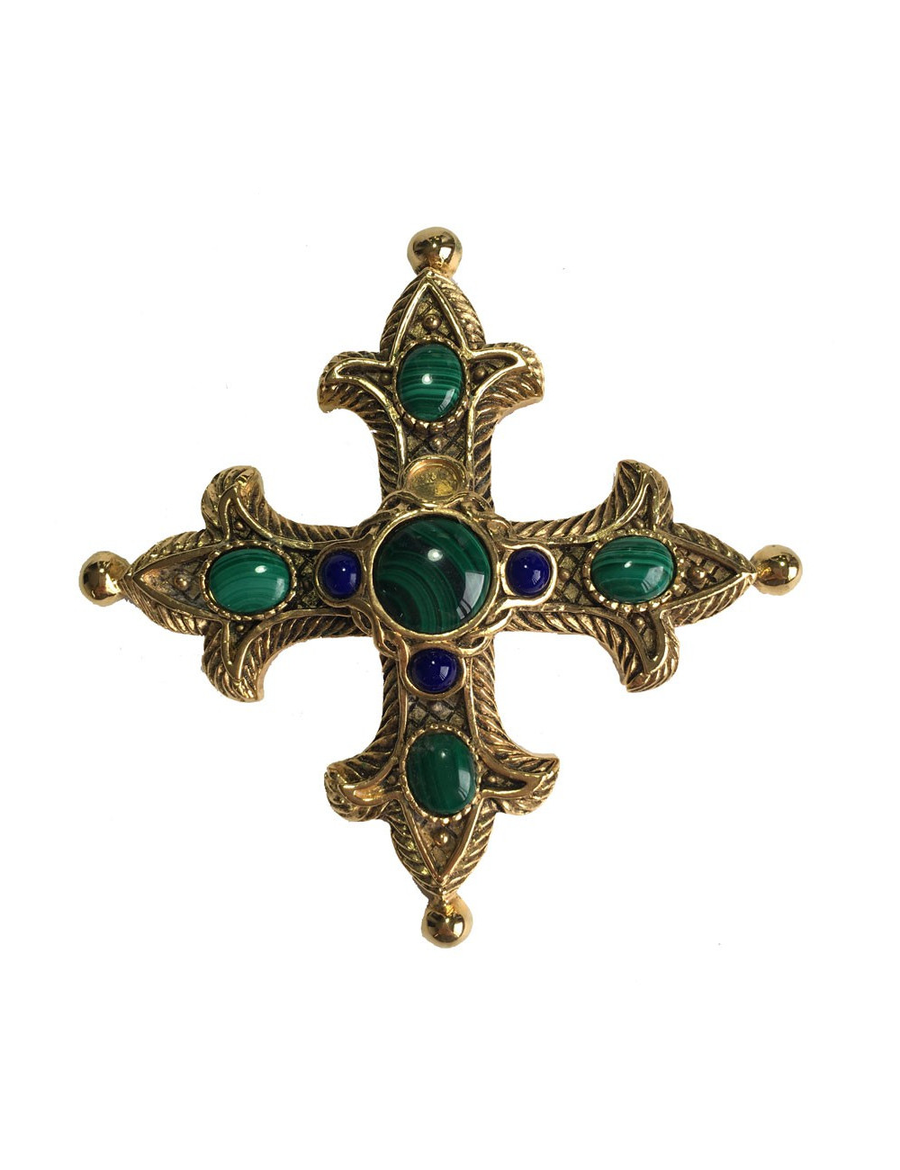 Broche CHRISTIAN DIOR croix vintage