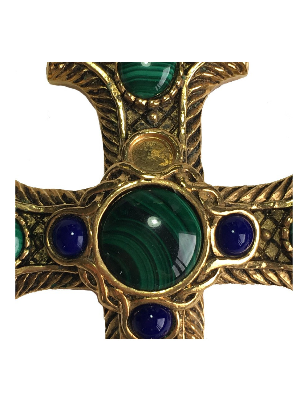 Broche CHRISTIAN DIOR croix vintage