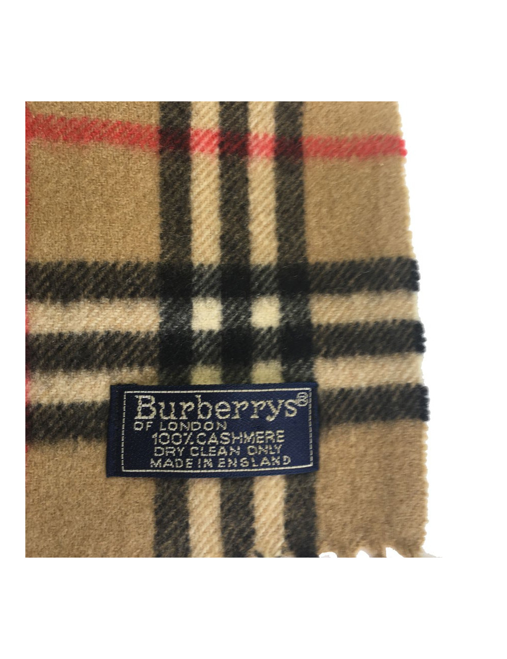 xxx Echarpe BURBERRY en cachemire motif check