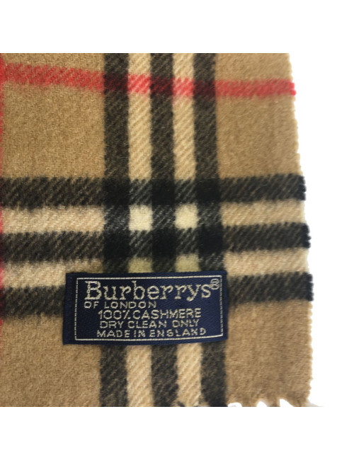 xxx Echarpe BURBERRY en cachemire motif check