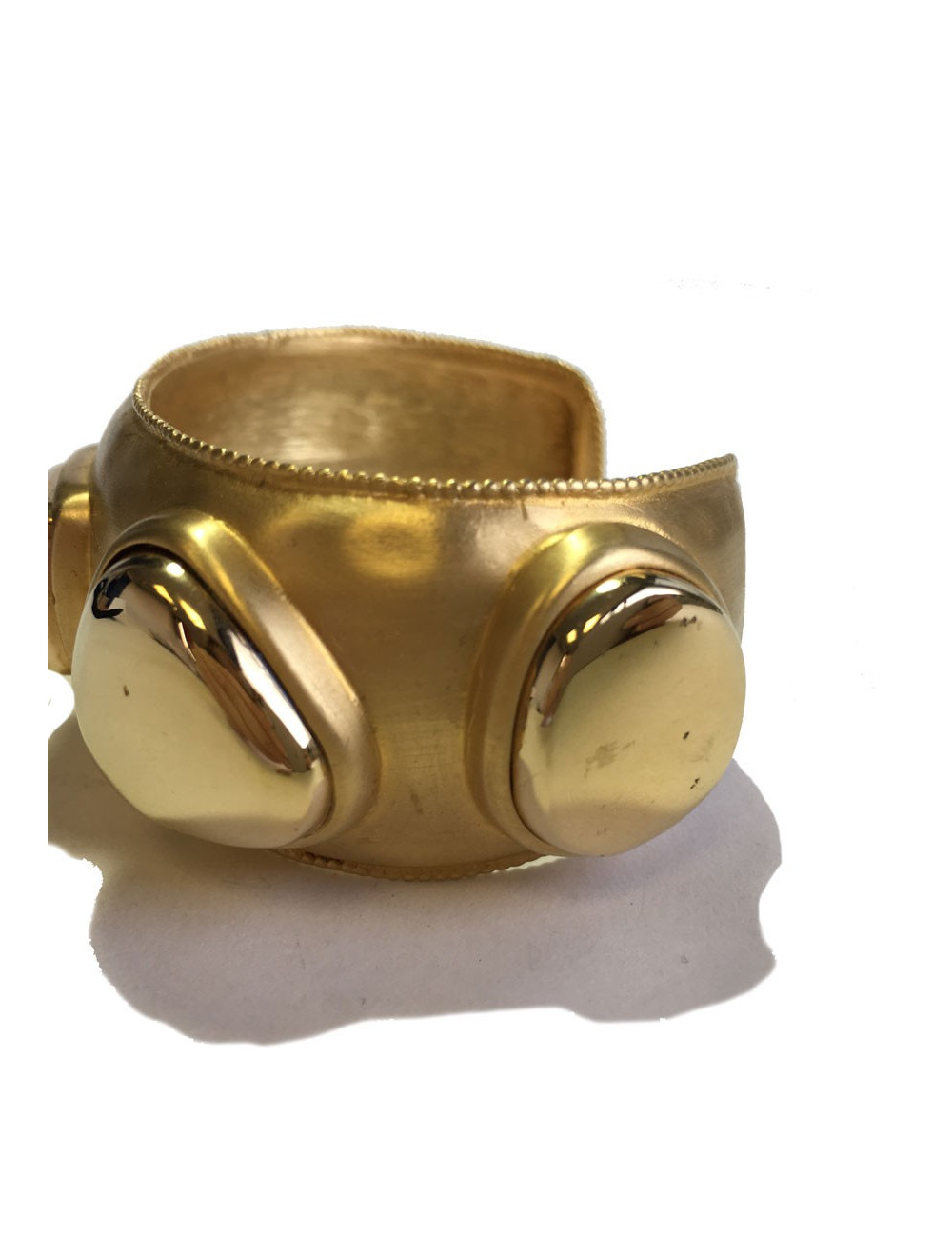 Bracelet CHANEL Vintage en métal doré