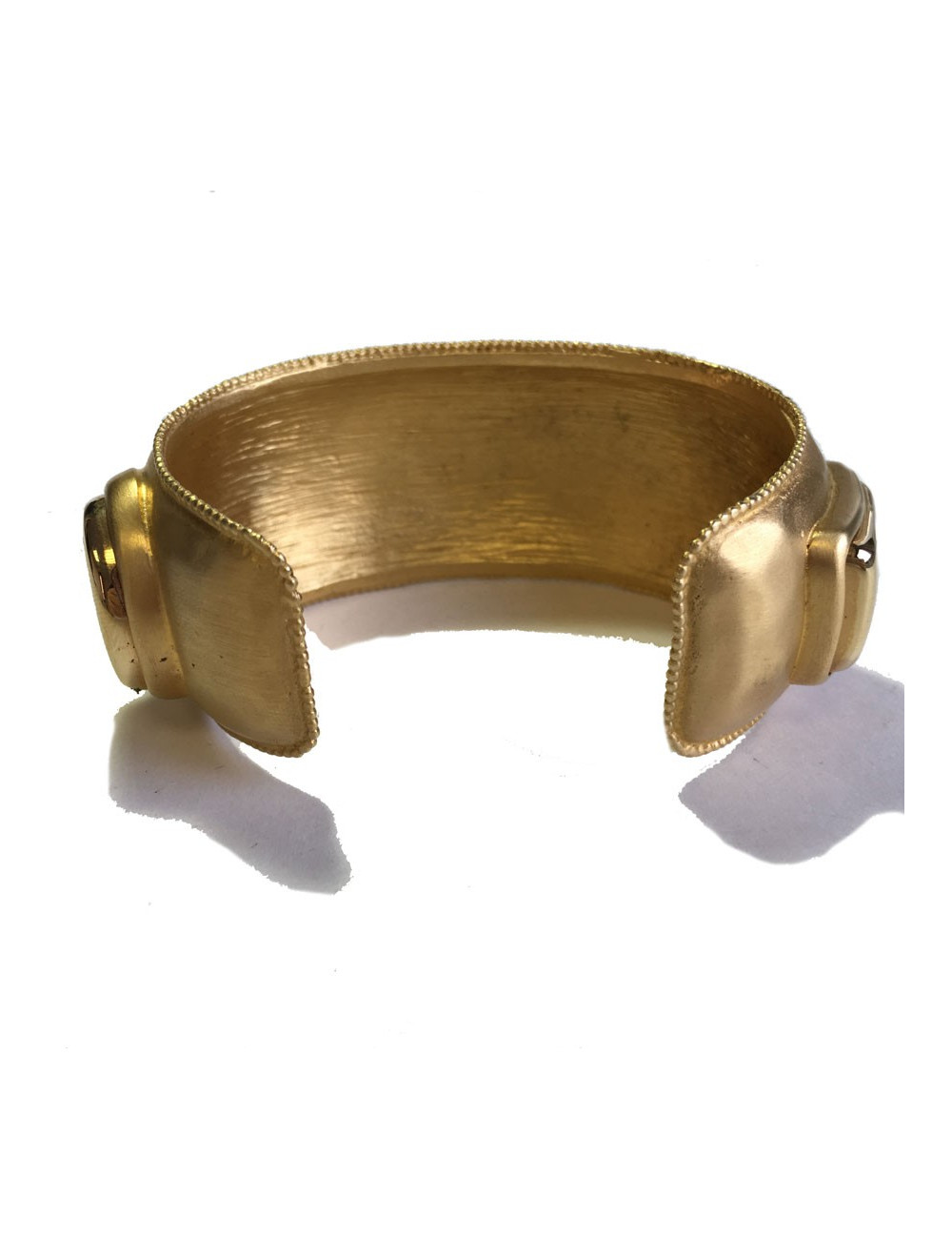 Bracelet CHANEL Vintage en métal doré