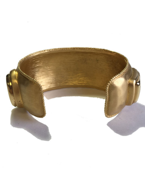 Bracelet CHANEL Vintage en métal doré