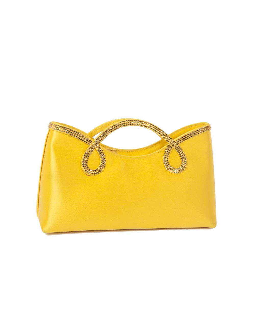 Mini sac de cocktail WALTER STEIGER jaune citron