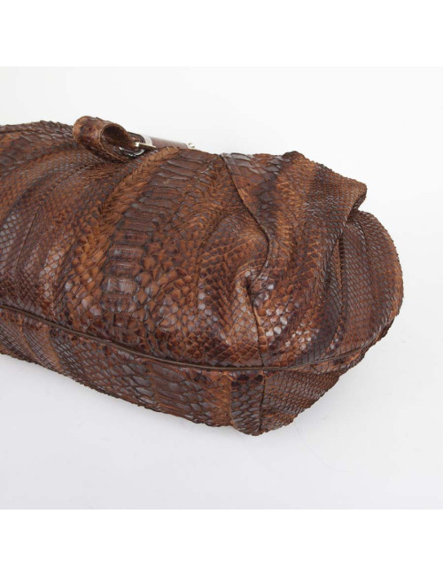 Sac spy FENDI en python grand modèle 