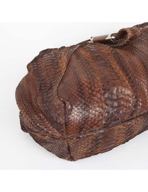Sac spy FENDI en python grand modèle 