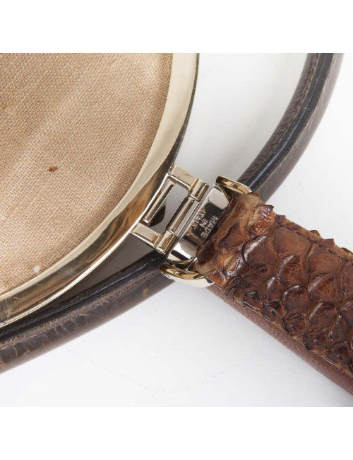 Sac spy FENDI en python grand modèle 