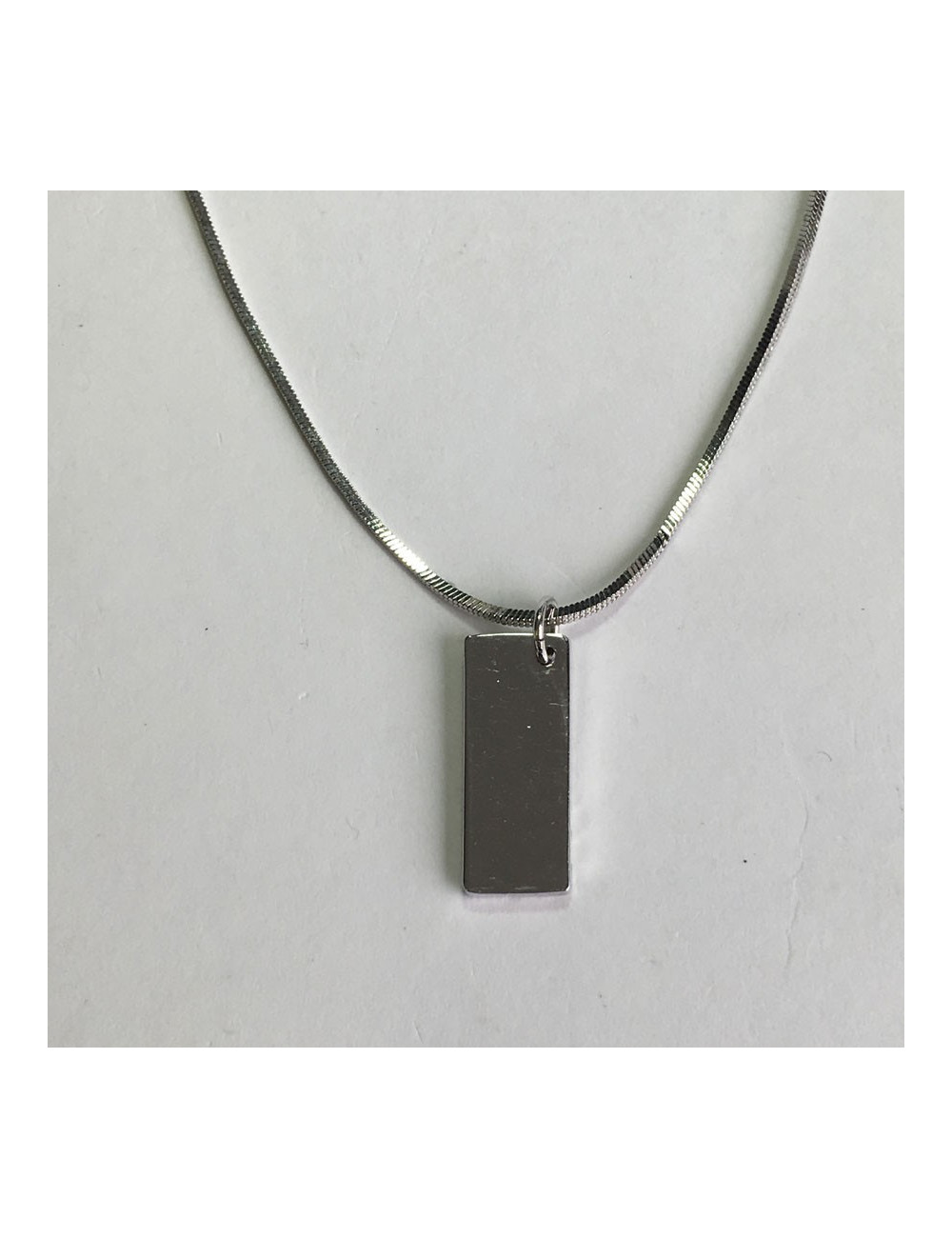 Collier DIOR monogram en métal argenté et émail rose