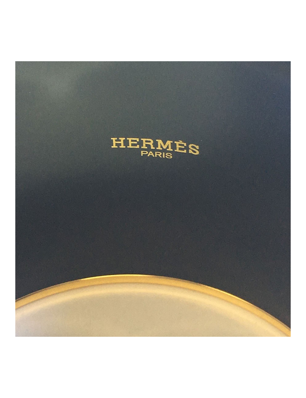 Manchette HERMES émaillée